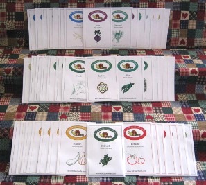 Large Family Heirloom Garden Seeds Collection - St. Clare Heirloom Seeds